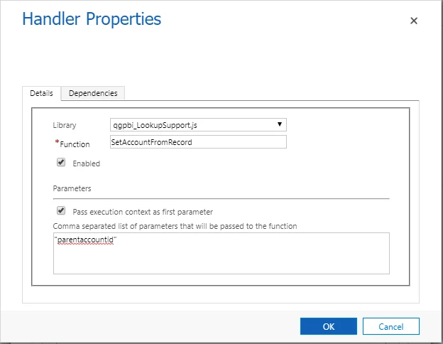 Adding Account Lookup Functionality to Forms in Microsoft Dynamics 365 CRM
