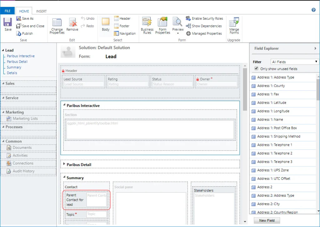 Adding Account Lookup Functionality to Forms in Microsoft Dynamics 365 CRM