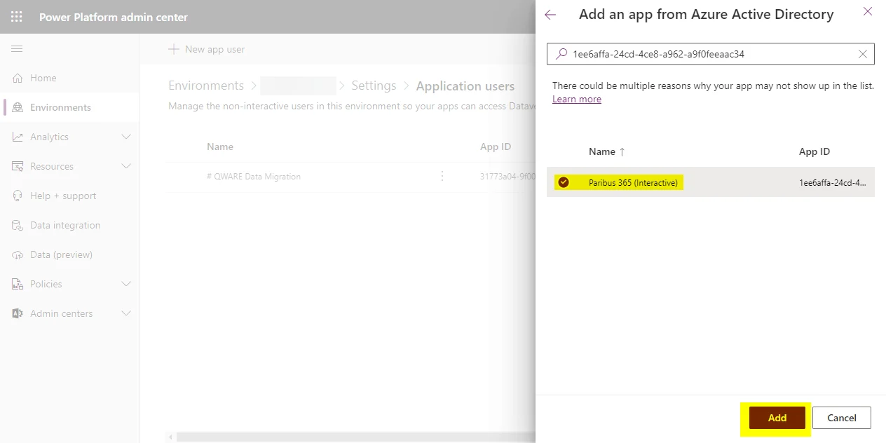 Paribus Cloud / Paribus 365™ – Active Directory Authentication